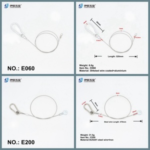 Cable de Seguridad de Acero Inoxidable YIWANG para Luces de Escenario, con Lazo, para Iluminación de Escenarios y Fiestas - Product Image 4