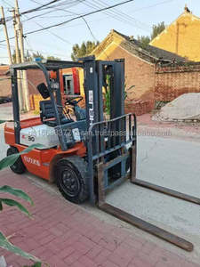 Used Heli 3 Ton Diesel Powered Pallet Truck Isuzu Engine Offroad Terrain <b>Adaptability</b> Customizable Fork <b>Pump</b> Components for - Product Image 3