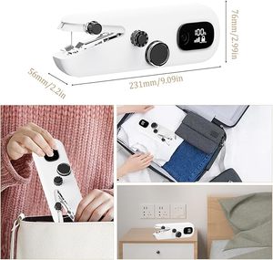 Rechargeable Mini Sewing <strong>Machine</strong> with LED Display Handheld Sewing <strong>Machine</strong> - Product Image 5