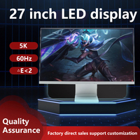 Mini monitores LCD LED de alta resolución 5K de gama alta de 24 "27 pulgadas para juegos