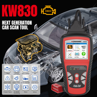 Herramienta de vehículo original directa de fábrica KW830 mejor escáner OBD2 de diagnóstico automotriz