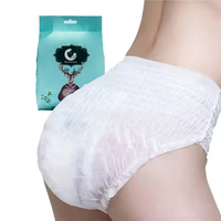 Celana Dalam Menstruasi Organik Katun Sampel Gratis untuk Aliran Deras
