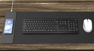 RGB PC Chuột chơi game pad 15W nhanh không dây sạc có thể gập lại chống trượt Chuột Mat văn phòng nhà-cao su bền - Product Image 5