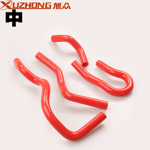 Mangueras de refrigerante de silicona rojas Xuzhong para Honda Civic, piezas de repuesto - Product Image 2