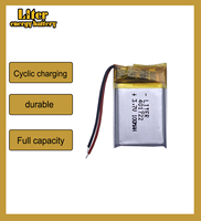 401722 3.7V 100MAh pochette Rechargeable Lithium polymère li-po batterie pour MP3 écouteurs jouet casques