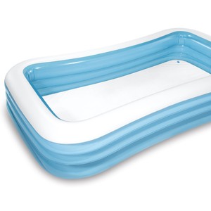 <span class=keywords><strong>สระ</strong></span>ว่าย<span class=keywords><strong>น้ำ</strong></span>เป่าลมสำหรับเด็ก Intex58484 รุ่นครอบครัวขนาดเล็ก สำหรับพ่อแม่ลูก ทำจาก PVC เป็นมิตรกับสิ่งแวดล้อม รูปทรงสี่เหลี่ยม สำหรับเล่นกลางแจ้ง พร้อมอุปกรณ์<span class=keywords><strong>ซ่อม</strong></span> - Product Image 1