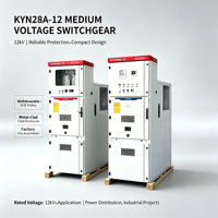 Appareillage de commutation mobile intérieur à isolation métallique haute tension série KYN ZHUOLI avec surveillance intelligente, certifié IP4X ISO CE, pour usage industriel