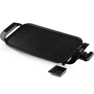 Grill électrique sans fumée pour intérieur, en acier inoxydable, grilles antiadhésives, barbecue électrique - Product Image 2