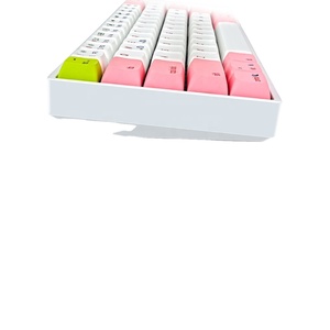 Bàn Phím Cơ Chuyên Nghiệp Giá Thấp Hơn 60% Bàn Phím Cơ Rgb Bàn Phím Công Tắc Gateron 61 Phím USB Type C Màu Hồng - Product Image 4