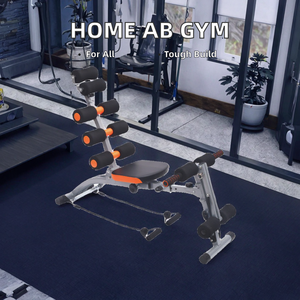 Machine d'abdomen de fer <span class=keywords><strong>direct</strong></span> d'usine exercice à domicile Six soins de paquet abdominal équipement de fitness salle de sport avec quatre sangles - Product Image 3