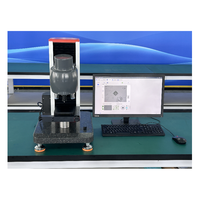 Durómetro Vickers ISO para PC, Modo HK HV, Carga de Celda Automática, Torneador Automático, 500g-50kg, Altura Máxima de Prueba 170mm