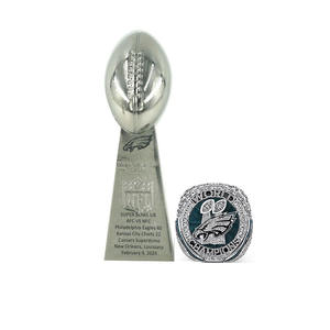 Anillo de Campeón de Fútbol Americano de los Philadelphia Eagles 2025, Set de Regalos Deportivos para Fanáticos y Amigos - Product Image 2