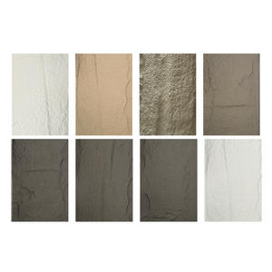 Panneau mural 3D aspect roche en gros, <span class=keywords><strong>dalle</strong></span> en polyuréthane imitation pierre PU bon marché de Chine pour <span class=keywords><strong>extérieur</strong></span>, design moderne, étanche pour appartement - Product Image 4