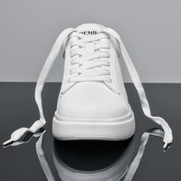 Scarpe da ginnastica uomo montacarichi scarpe bianche nere più alte uomo sport di moda per il tempo libero aumento delle scarpe di altezza 6-10Cm