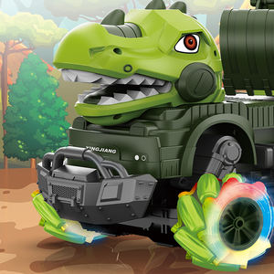 Coche todoterreno teledirigido a escala 1:14, <span class=keywords><strong>juguete</strong></span> eléctrico <span class=keywords><strong>de</strong></span> alta velocidad <span class=keywords><strong>de</strong></span> dinosaurio - Product Image 3