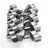 Machine de traitement des métaux à entraînement motorisé pour laminoir à froid à presse hydraulique, avec vis hélicoïdale à lame spirale