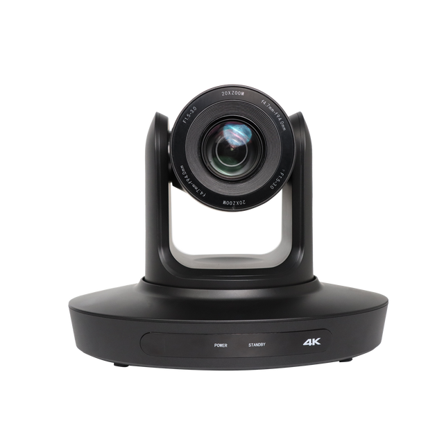 Live Streaming Broadcasting 4K PTZ Web Camera Video Conference AI Auto Tracking Gesture Control 20X Zoom SDI HD M1 4K PTZ Webcam