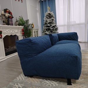 A <b>Single</b> Spot Sale Modern European Customizable Foam Bean Bag <b>Bed</b> Contemporary Indoor Living Room Bean Bag Lounger Beanbag <b>Chair</b> - Product Image 2