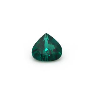 Zambian Origin Loose Emerald Stone Lab Creado Heart Cut Eye Clean Color verde Inclusiones menores Tamaños de gemas 4x4 15x15mm Third - Product Image 3