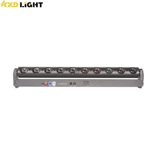 Iluminación Profesional para Escenarios, 4 en 1 RGBW, 10 Piezas de 30w, Barra de Iluminación Móvil LED <span class=keywords><strong>American</strong></span> <span class=keywords><strong>DJ</strong></span> Sweeper Beam para Discotecas y DJs - Product Image 3