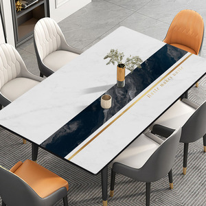 2024 nuevo diseño forma tamaño tapetes individuales para <span class=keywords><strong>mesa</strong></span> de boda tapete <span class=keywords><strong>Mesa</strong></span> vinilo - Product Image 3