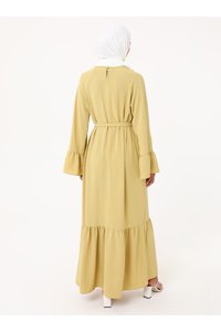 Elegante Vestido Maxi Evase, Estilo Abaya Musulmana, Moda Islámica Modesta, Falda Larga, Diseñador <span class=keywords><strong>de</strong></span> Dubái - Product Image 2