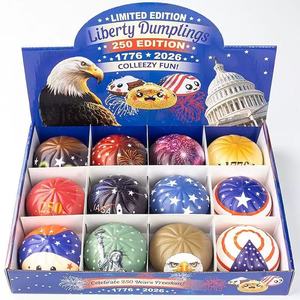 Jouet Squishy Kawaii en forme de Boulette Vapeur, Jouet Anti-Stress à Remontée Lente avec Cuiseur Vapeur en Bambou, Boîte Mystère Couleurs Aléatoires pour Enfants - Product Image 3