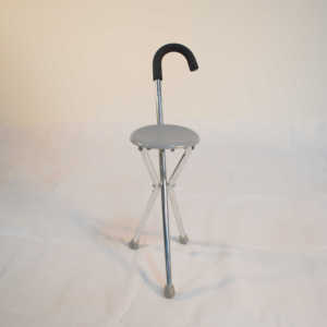 Silla de aleación de aluminio usada <span class=keywords><strong>para</strong></span> ancianos portátil Bastón plegable suave con asiento de aluminio - Product Image 5