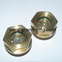 BSP G Thread 3/8 "Indicateur de liquide d'huile Bull Eye Oil Sight Glass