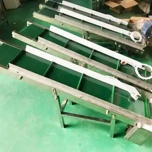 Op Maat Gemaakte Automatische Roestvrijstalen Frame Food Grade Mini Industrieel Voedsel Pvc Band Transportmachine Fabrikant