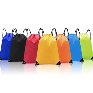 Mochila con Cordón Plegable Personalizada, Bolsa con Cordón <span class=keywords><strong>para</strong></span> Gimnasio, Bolsas con Cordón Casuales <span class=keywords><strong>para</strong></span> Exteriores - Product Image 3