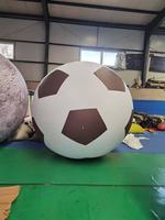 Appareil sportif pneumatique professionnel ODM, module récréatif sphérique en PVC épaissi, grand ballon de football gonflable pour événement