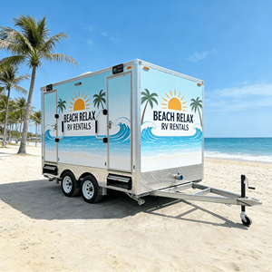 Remolque Ecológico con Inodoro Portátil para Alquiler en China - Product Image 2