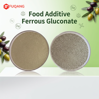 Gluconate ferreux de qualité alimentaire FUQANG 299-29-6 Poudre de gluconate ferreux