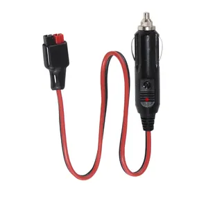 Electric Lighter Cigarette Connector 175A Battery Booster Cable Connector With Protective Cover Anderson Adaptor Harness