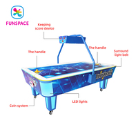Mesin Game Arcade Koin Air Hockey Harga Terbaik untuk Taman Bermain Dalam Ruangan