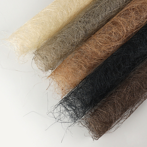 Papier d'emballage Nouveau papier de rêve en paille de chanvre naturel Bouquet de fleurs Matériel d'emballage Papier de chanvre - Product Image 4