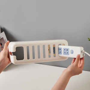 Bamboo &amp; Plastic Injection Molded Wire <strong>Box</strong> Simple Desktop Patch Panel Data <strong>Cable</strong> Organizing <strong>Storage</strong> <strong>Box</strong> with Lid for Tools - Product Image 3