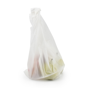 Bio bag compostable Biodegradable cornstarch custom logo shopping bags plastic t-shirt packaging bags foldable