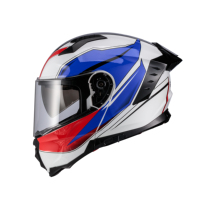 Casque de moto intégral résistant aux chocs en ABS certifié ECE 2206, imperméable, toutes saisons, pour la course professionnelle à grande vitesse