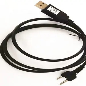 RS232 כדי DC3.5mm + 2.5mm, USB2.0 uart כדי הכפול אודיו שקע עבור Baofeng רדיו, האינטרפון נייד רדיו תכנות כבל