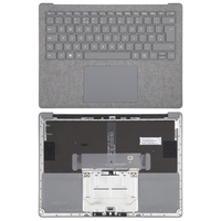 Claviers de remplacement, pièces de réparation pour Microsoft Surface Laptop 3 / 4 / 5 13,5 pouces, clavier UK avec coque C / pavé tactile