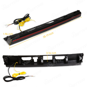 ไฟท้าย LED สำหรับรถยนต์ Toyota Vios <span class=keywords><strong>Ativ</strong></span> ปี 2023 2024 พร้อมไฟเบรกดวงที่สามและไฟเลี้ยว จากโรงงานโดยตรง - Product Image 6