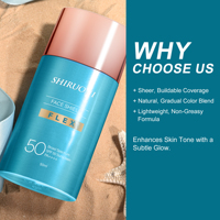 Crème solaire teintée à l'acide hyaluronique, best-seller, protection UVA/UVB, SPF 50, visage et corps