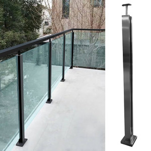 <span class=keywords><strong>Kit</strong></span> de <span class=keywords><strong>balustrade</strong></span> en verre carré avec support d'angle réglable - Product Image 1