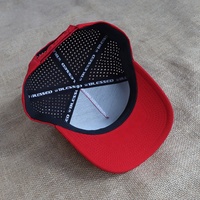 Gorras Deportivas de Béisbol y Golf con Visera Curva, Perforadas, Estructuradas de 5 Paneles, con Logotipo de Silicona 3D en Relieve Personalizado, Gran Venta