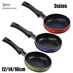 Mini 12Cm/14Cm/16Cm Không Dính Thép Frypan Nồi Nhà Bếp Hiện Đại Đồ Nấu Nướng Với Màu Sắc Ngẫu Nhiên Cho Chiên & Nấu Ăn - Product Image 4