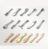 HY Prix usine abordable Spatule applicatrice et crème liftante pour paupières tombantes, cuillère cosmétique en métal, outil de massage des yeux