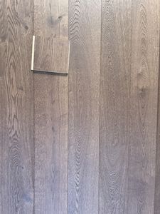 Parquet en bois franc européen personnalisable, couleur noyer naturel, chêne blanc laqué UV, pour intérieur, idéal pour la maison - Product Image 2