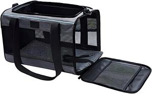 Sac de transport portable et réglable <span class=keywords><strong>en</strong></span> polyester pour animaux de compagnie, compatible avec les sacs à main et les sièges auto, idéal pour les sorties, les voyages et le transport des chats - Product Image 5